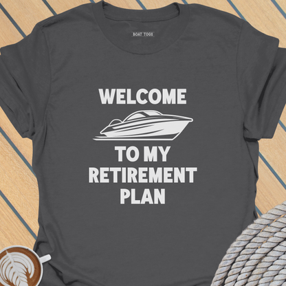 Retirement plan - sports T-shirt