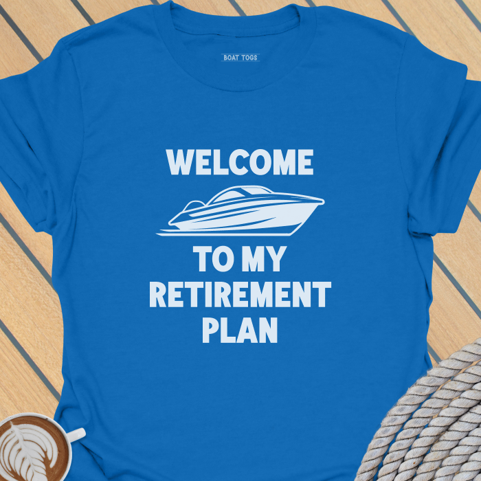 Retirement plan - sports T-shirt