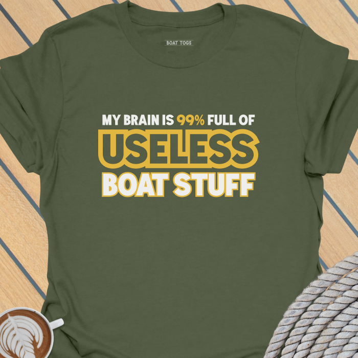 Brain 99percent full T-shirt