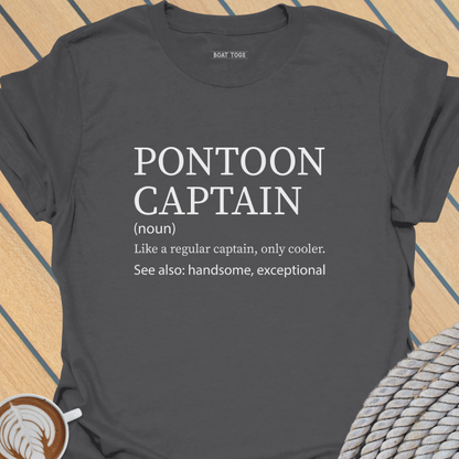 Pontoon captain defn T-shirt