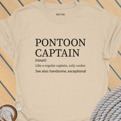 Pontoon captain defn T-shirt