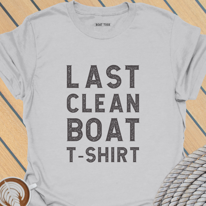 Last clean boat T-shirt