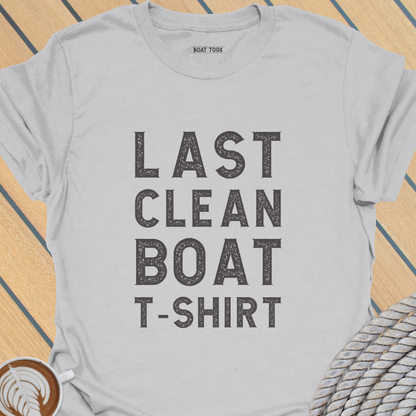 Last clean boat T-shirt