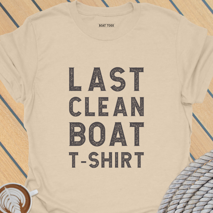 Last clean boat T-shirt