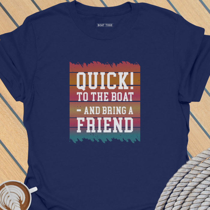 Quick To the boat T-shirt