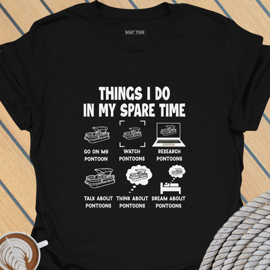 Things in my spare time - pontoon T-shirt