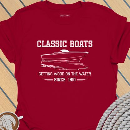 Wood on the water T-shirt