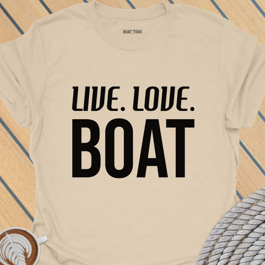 Live Love Boat T-shirt