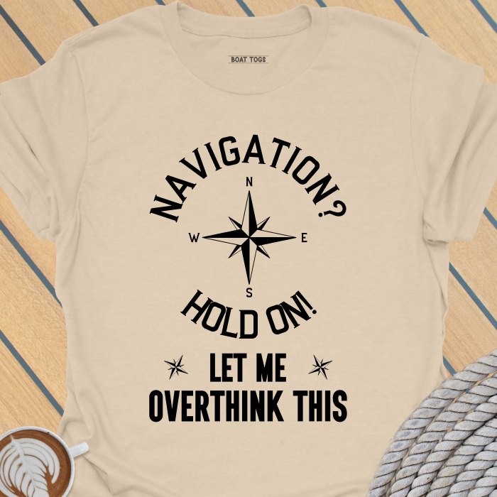 Overthink navigation T-shirt