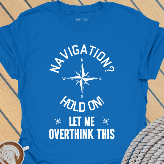 Overthink navigation T-shirt