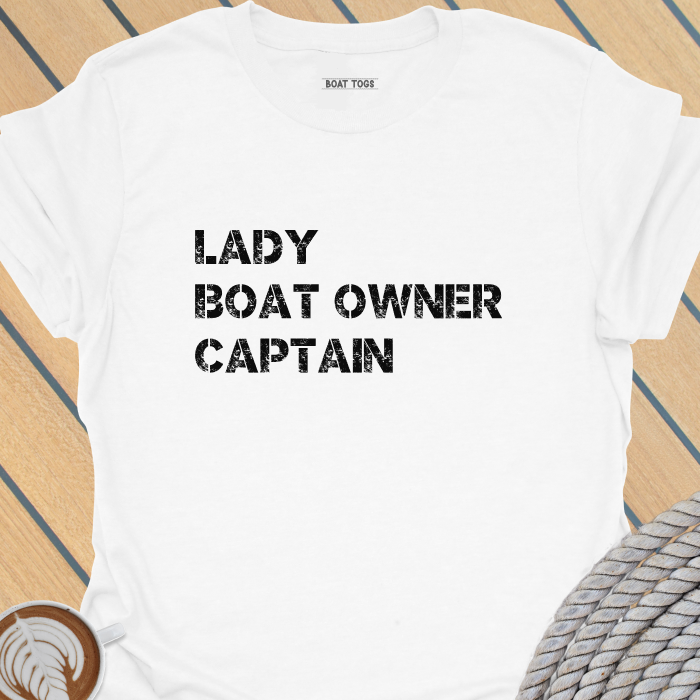 Lady owner captain T-shirt