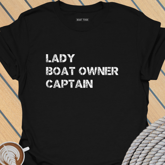 Lady owner captain T-shirt