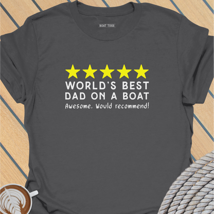 Worlds best dad T-shirt