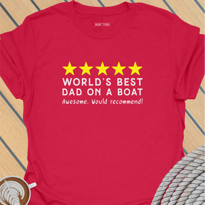 Worlds best dad T-shirt