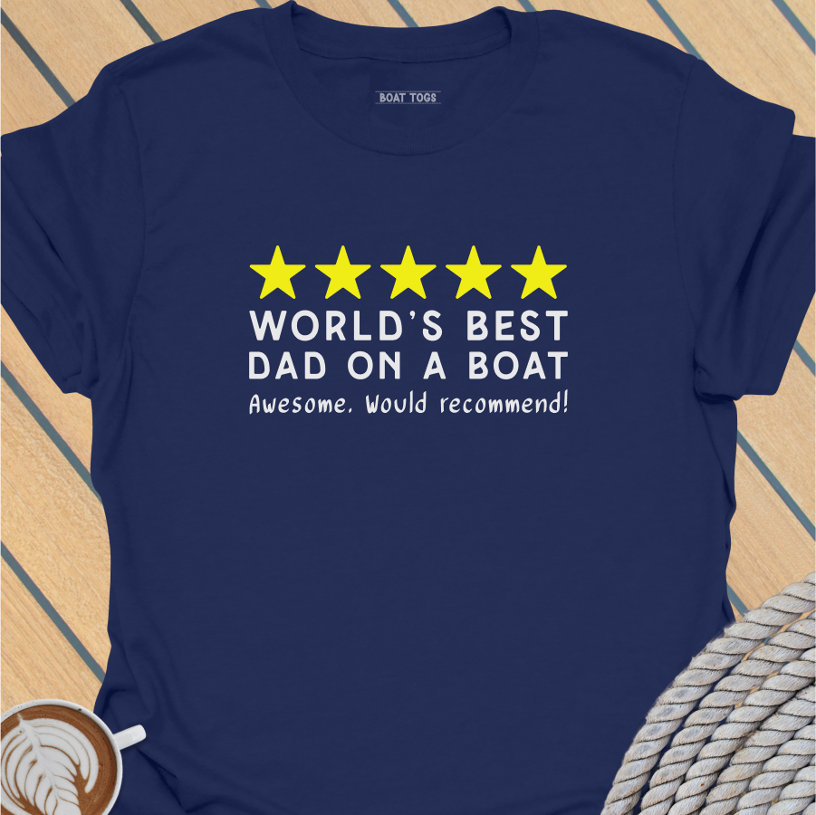 Worlds best dad T-shirt