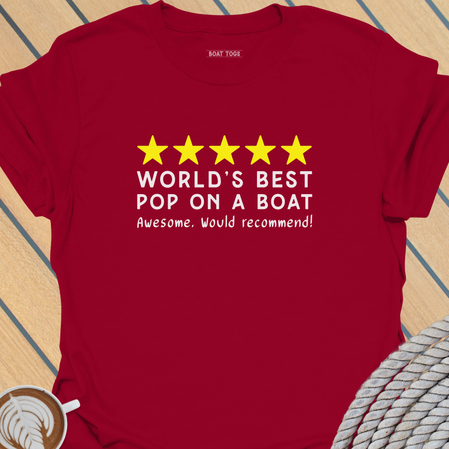 Worlds best pop T-shirt