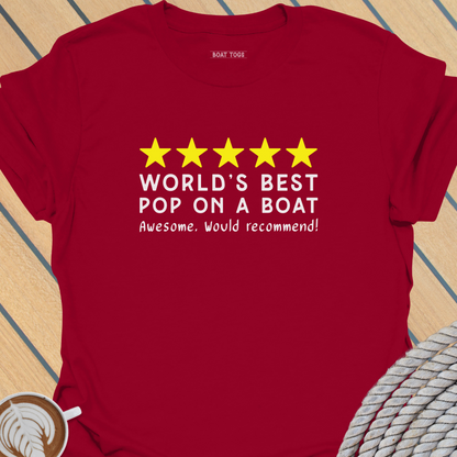 Worlds best pop T-shirt