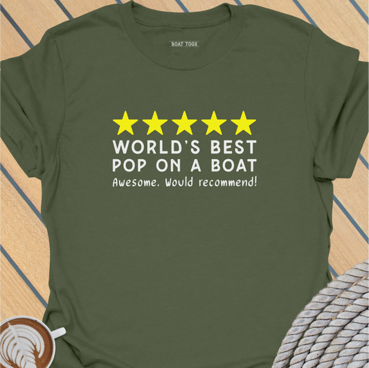 Worlds best pop T-shirt