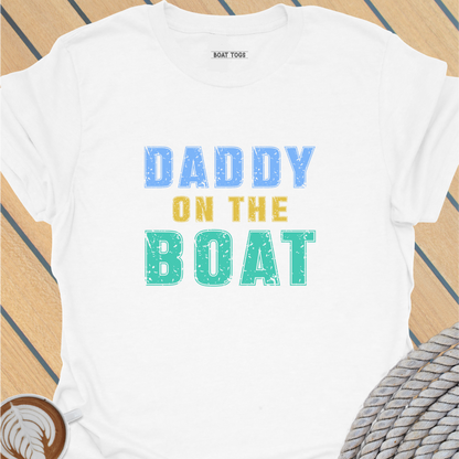 Daddy on boat T-shirt