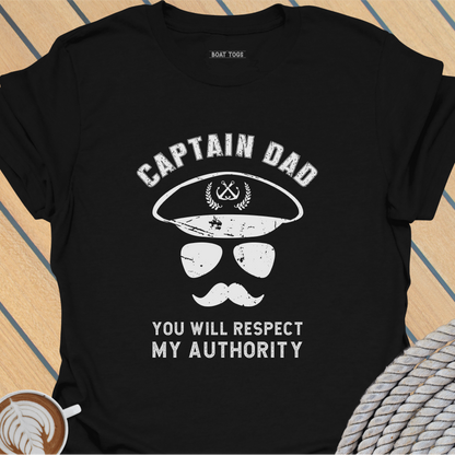 Respect dad authority T-shirt