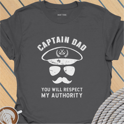Respect dad authority T-shirt