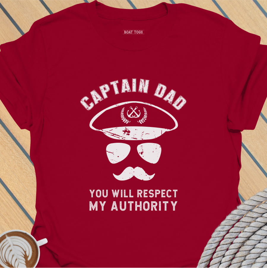 Respect dad authority T-shirt