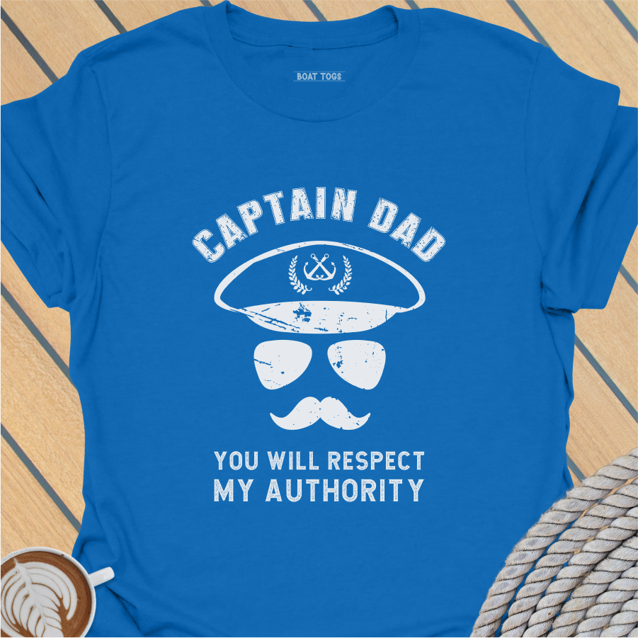 Respect dad authority T-shirt