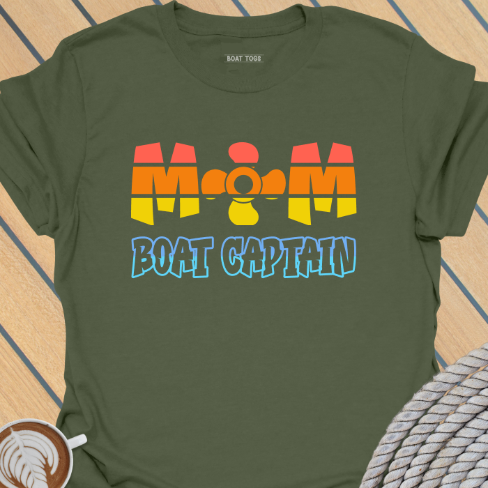 Mom propeller captain T-shirt