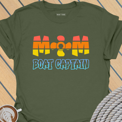 Mom propeller captain T-shirt