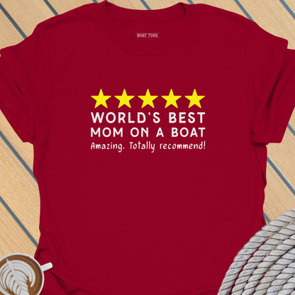 Worlds best mom T-shirt