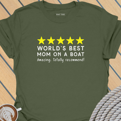 Worlds best mom T-shirt