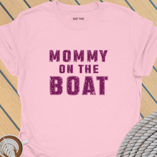 Mommy on Boat T-shirt