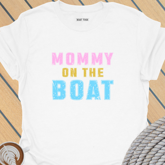 Mommy on Boat T-shirt