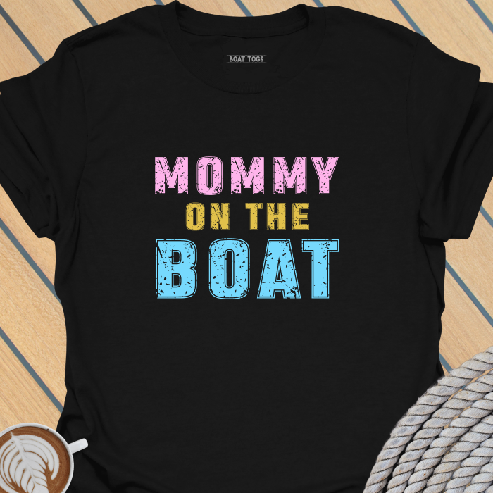Mommy on Boat T-shirt