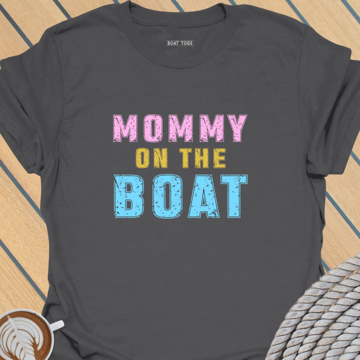 Mommy on Boat T-shirt