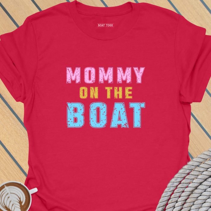 Mommy on Boat T-shirt