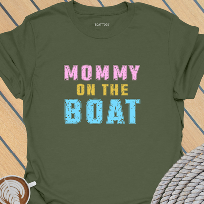 Mommy on Boat T-shirt