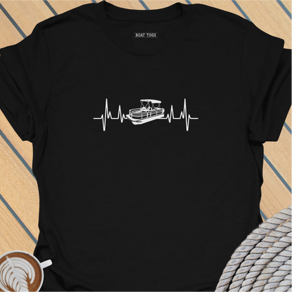 Pontoon heartbeat T-shirt