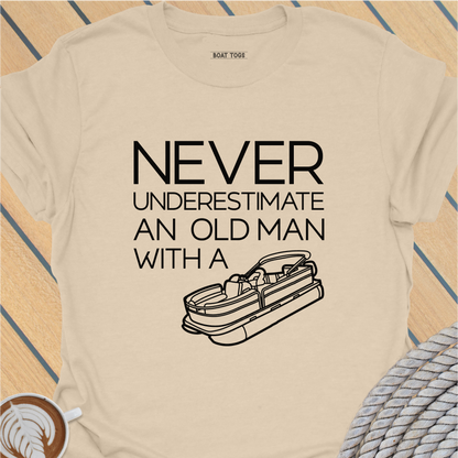 Never underestimate - pontoon T-shirt