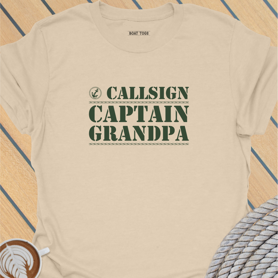 Callsign Grandpa T-shirt