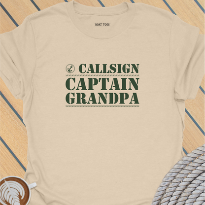 Callsign Grandpa T-shirt