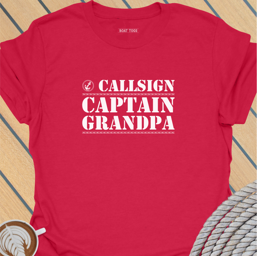 Callsign Grandpa T-shirt