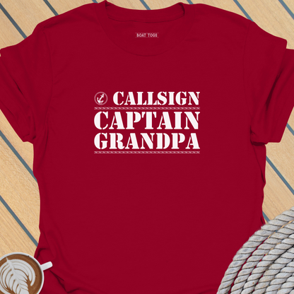 Callsign Grandpa T-shirt