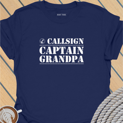 Callsign Grandpa T-shirt