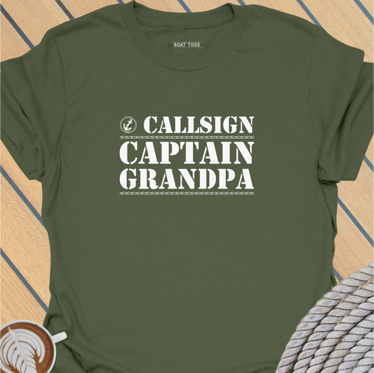 Callsign Grandpa T-shirt