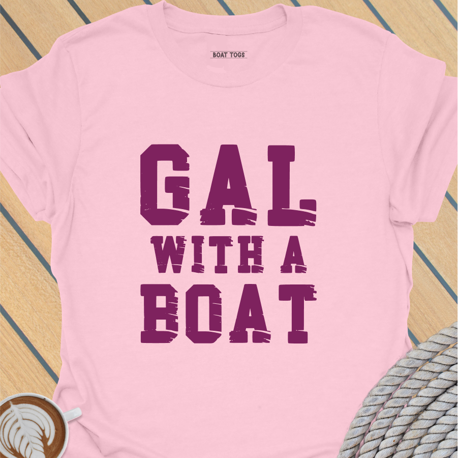 Gal boat T-shirt