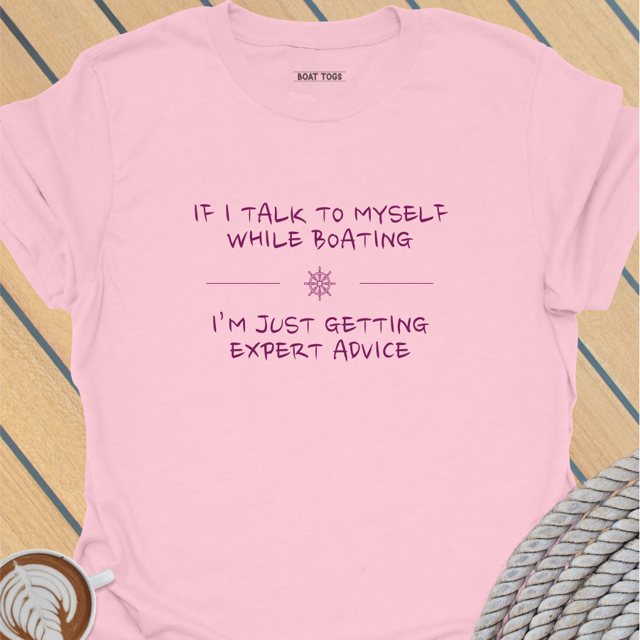 Talk to myself while boating T-shirt