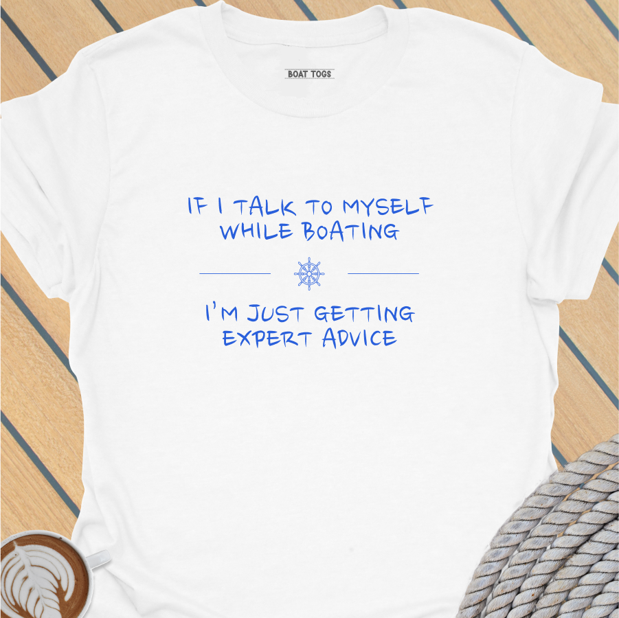 Talk to myself while boating T-shirt