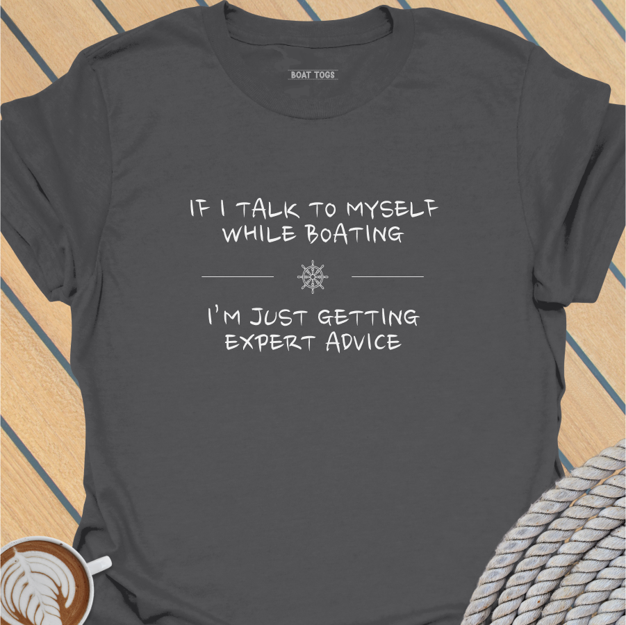 Talk to myself while boating T-shirt