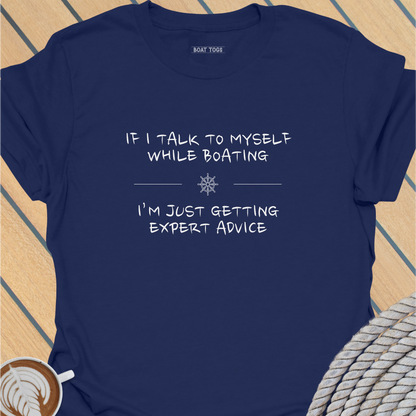 Talk to myself while boating T-shirt